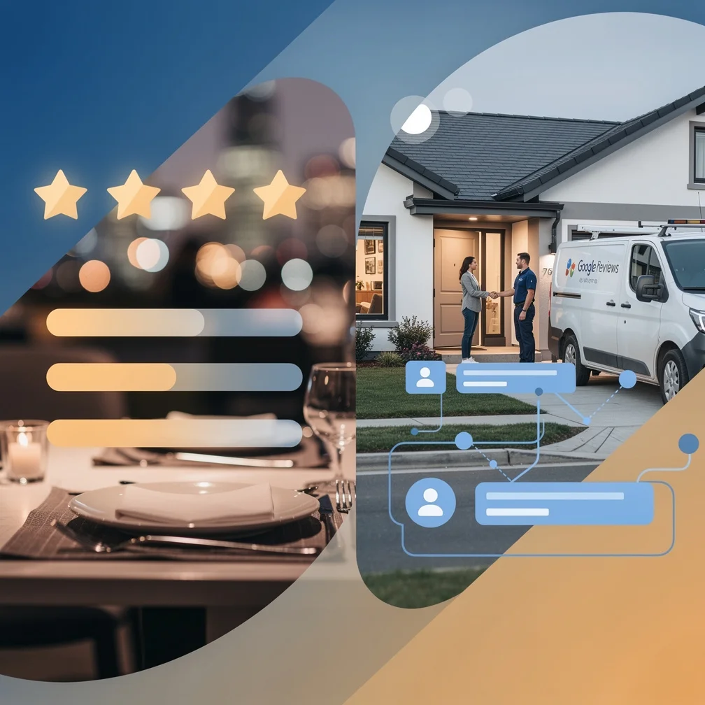 Google Review Tactics: Restaurants vs Home Services